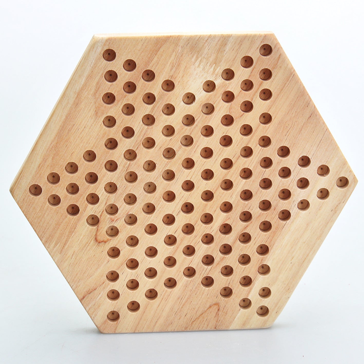 Wooden Puzzle Desktop Hexagon Checkers
