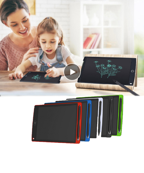 Tablet children's painting lcd writing board office light can blackboard