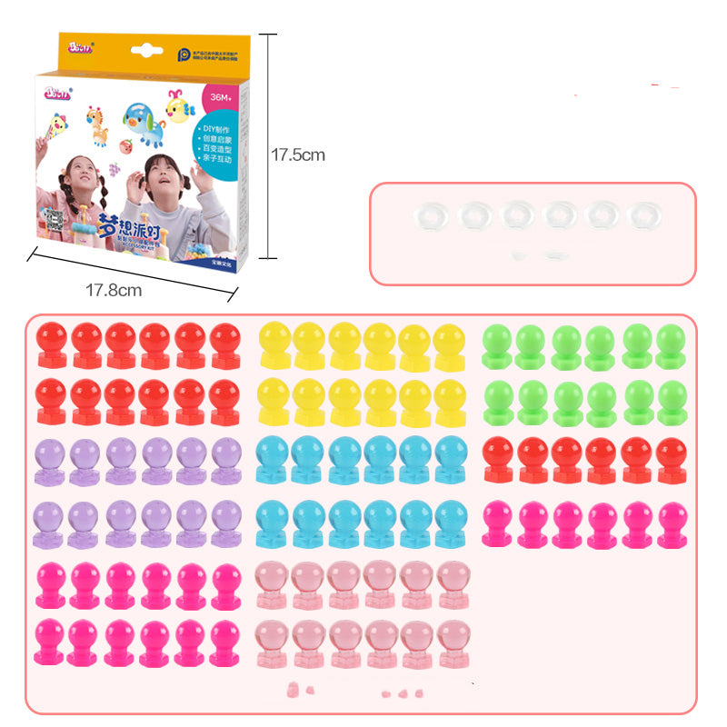 Sticky Blow Bubble Bobo Le Children's Toys Girls Boys