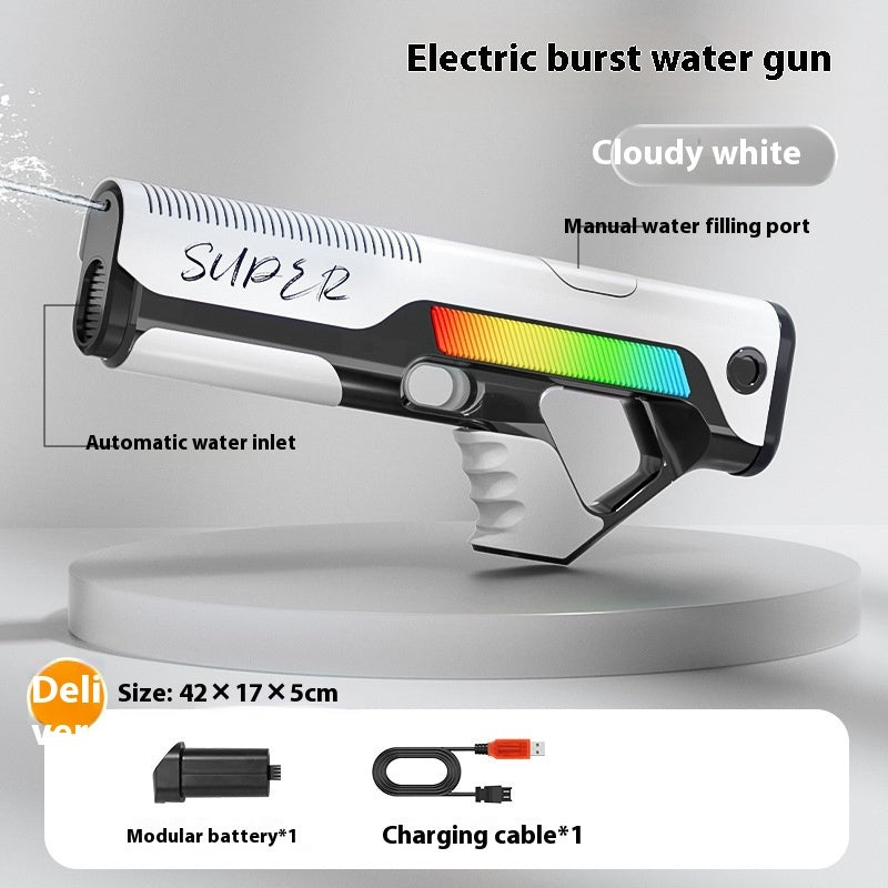 Automatic Feeding Electric Water Gun Children Playing