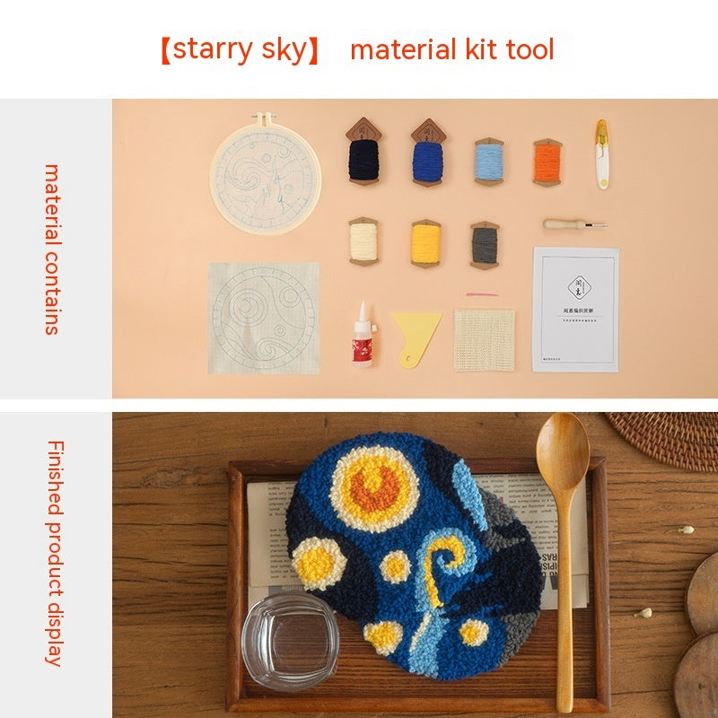 Children's Loom Diy Beech Woody Material Toys