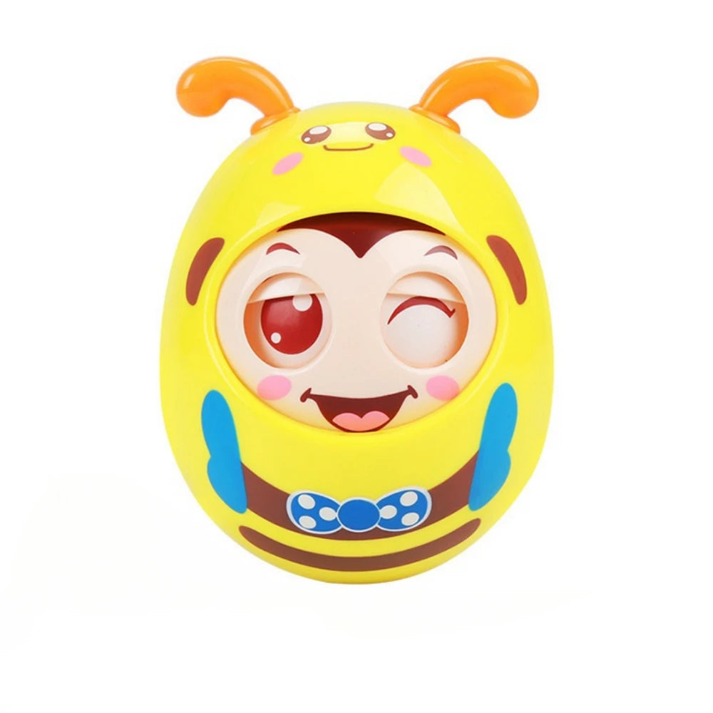 1PCS Roly Poly Baby Toy 6 to 12 Months, Tummy Time Rocking Toy