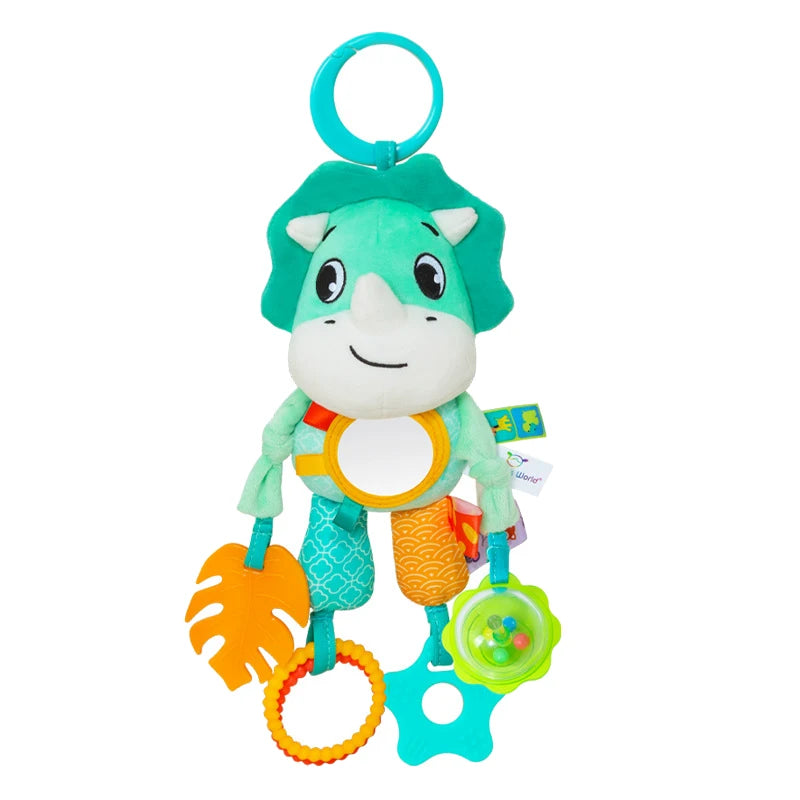 Baby Car Seat Toys Baby Hanging Toys Stroller Crib Gym or CarSeat with Teether