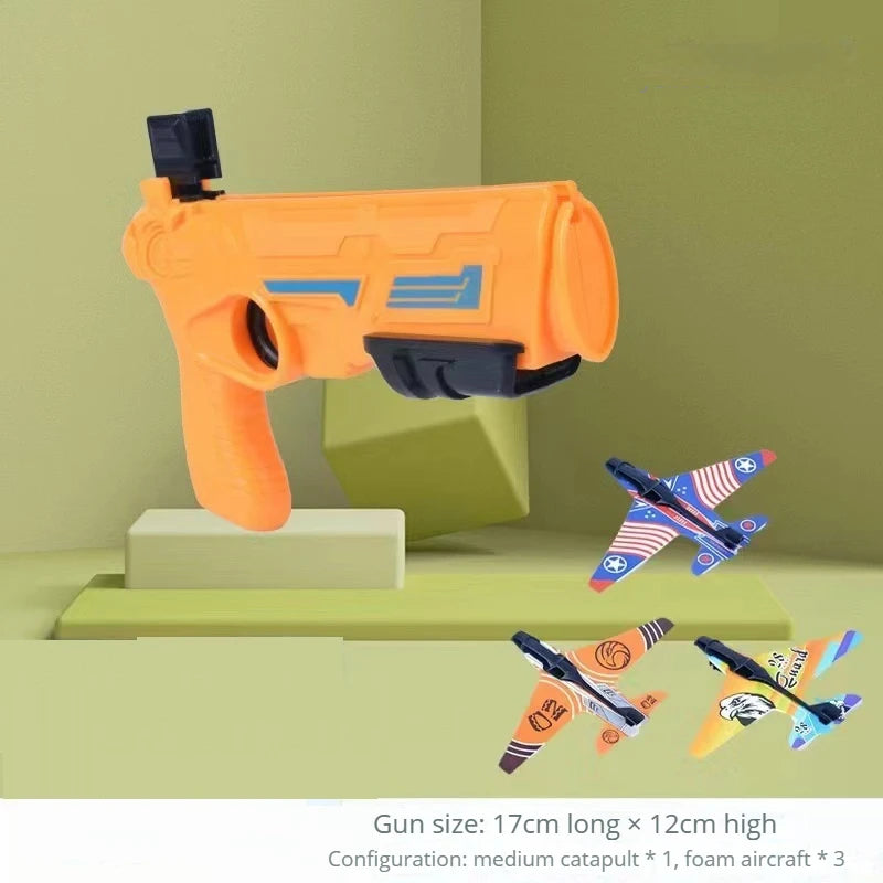Children's Toys Airplane Launcher Children's Fun Foam