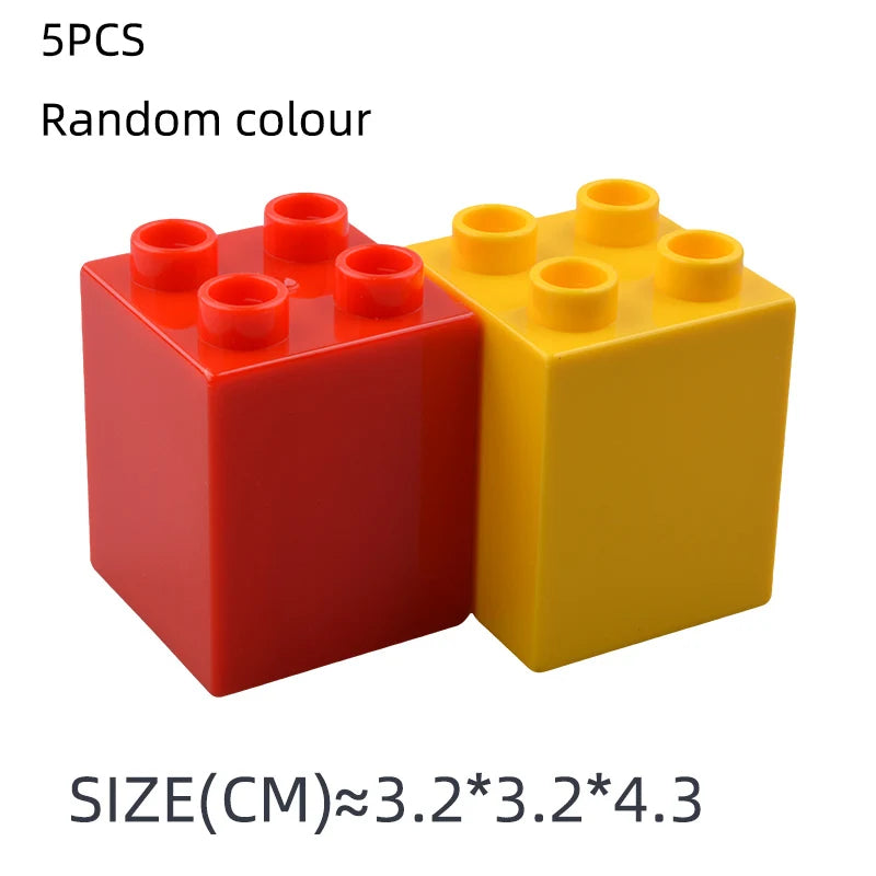 Big Building Blocks Basic Accessories Special-shaped Parts Assembly Compatible Large Bricks