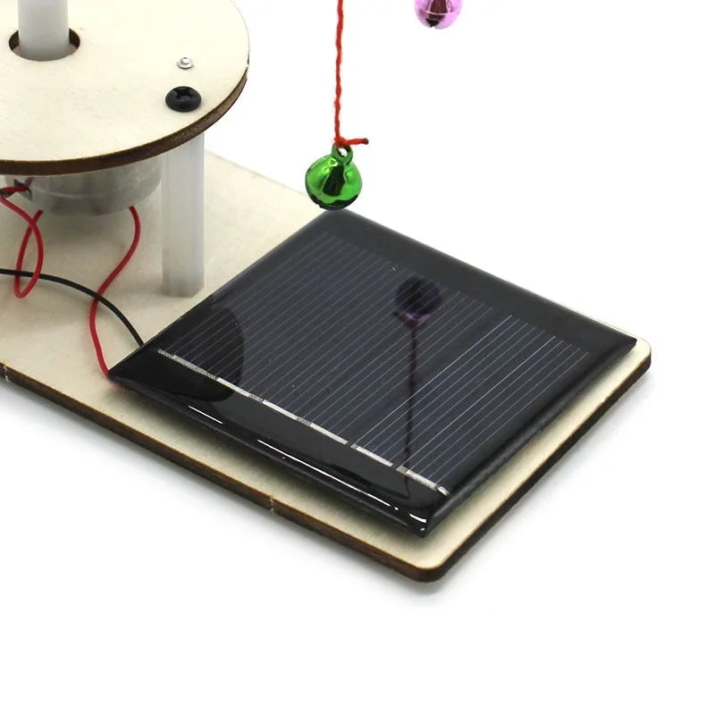 Wooden Solar Energy Conversion Model Kids Science Toy