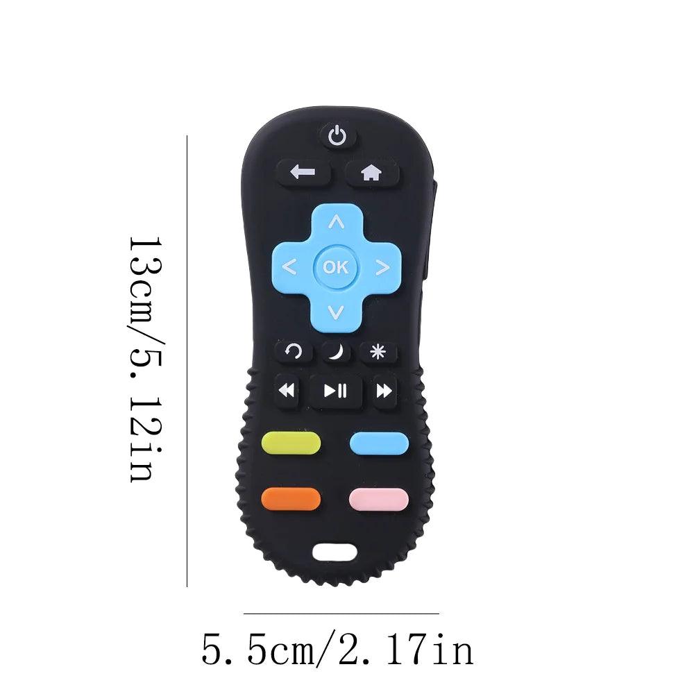 Baby Silicone Remote Control Toys Teether