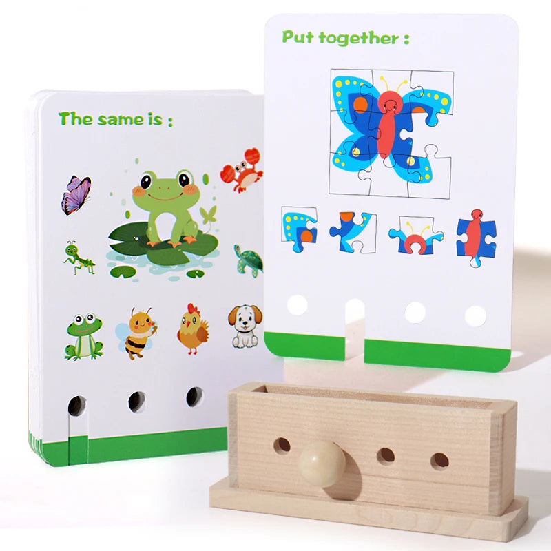 Logic Puzzle Game Educational Toy Set for Kids