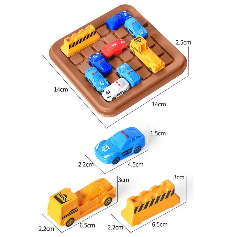 Montessori Strategy Games Moving Car Out Of Warehouse Racing Breakout Puzzle