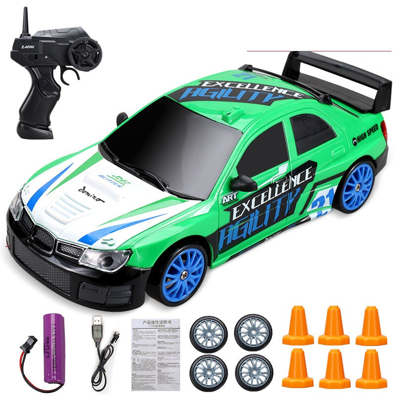 Charging Toy Remote Control Four-wheel Drive High-speed Drift Car