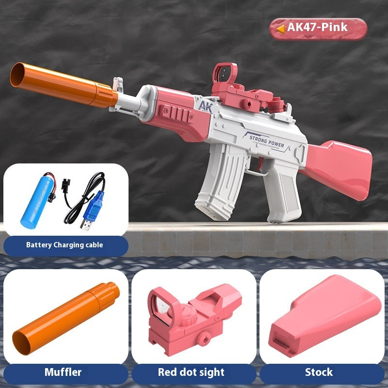 AK47 Electric Water Guns Fully Automatic Shooting Game