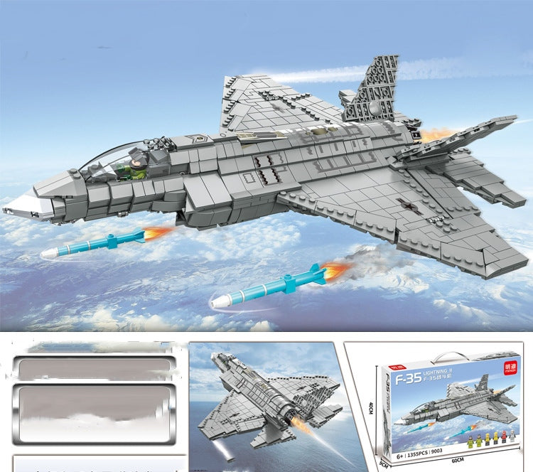 Combat Model Boys Assemble Small Particle Building Block Toys