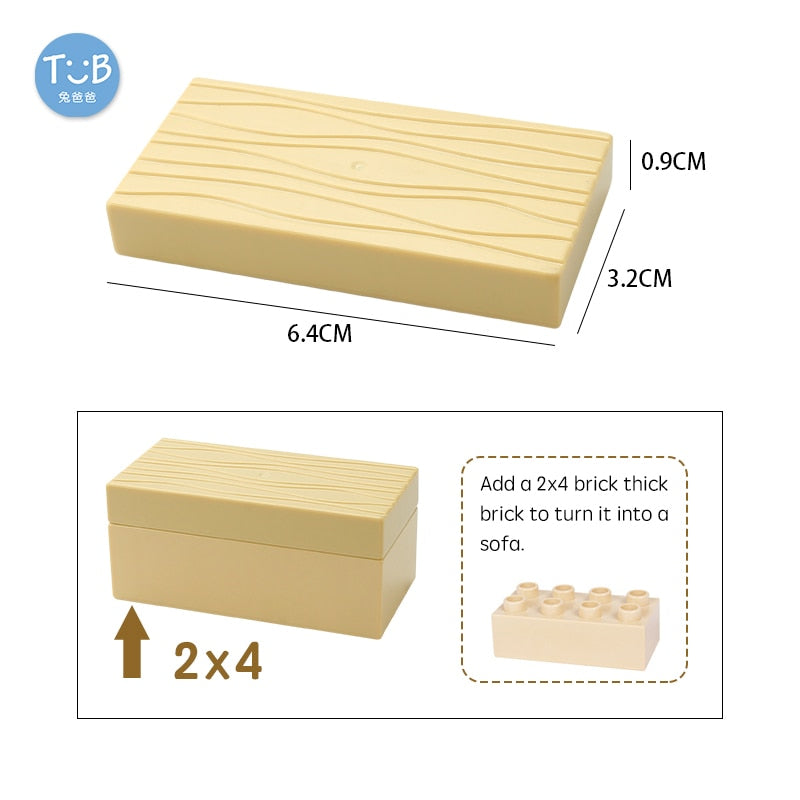 New Product Big Building Blocks Furniture