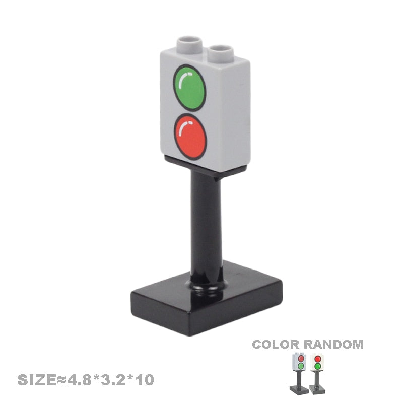 Bricks Train Track Assemble Toys