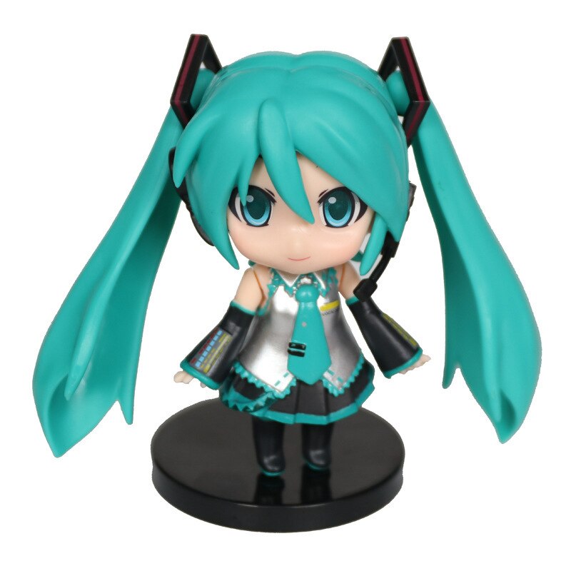 New 10cm Mini Q Posket Hatsune Miku Action Figure