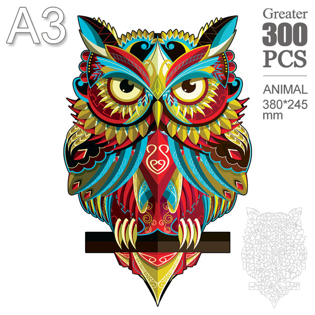 Unique Wooden animal Jigsaw Puzzles