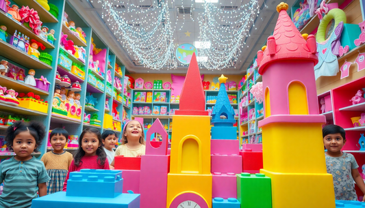 Unlock Your Child's Imagination with Big Building Blocks: A Princess-Themed Adventure