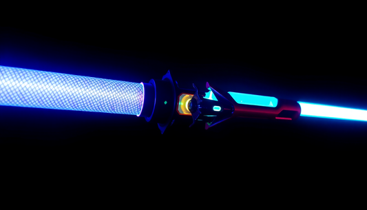 Unleash Your Child's Imagination with the Laser Sword Two In One Luminous Toys at ChildrenToyStore.com