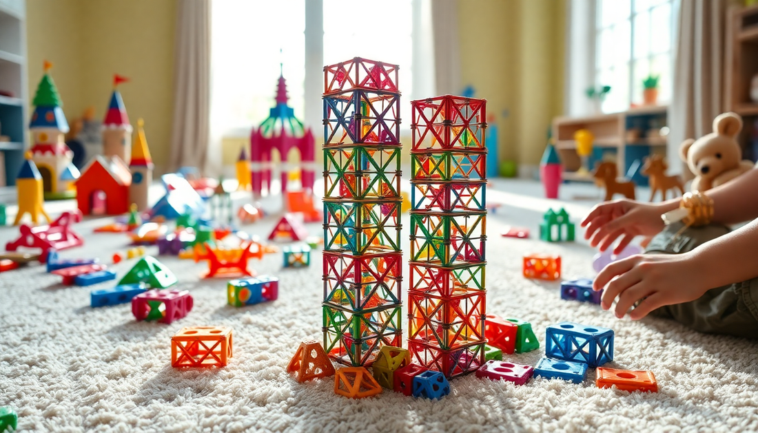 Unlock Your Child's Creativity with Magnetic Building Blocks: The Ultimate DIY Magnets Toys for Kids