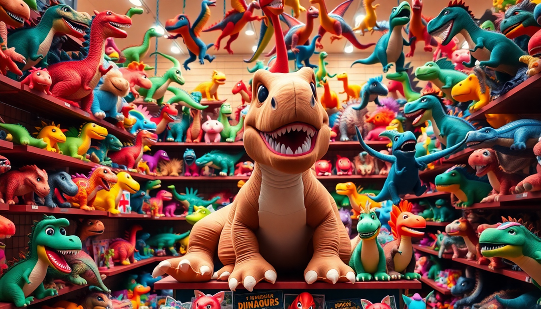 Unleash the Prehistoric Charm: Discover Dinosaur Plush Toys at ChildrenToysStore.com