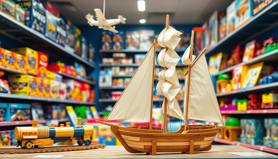 Unleash Your Child's Creativity with DIY Sailing Ship, Train, and Airplane Toys from ChildrenToysStore.com