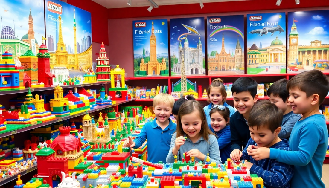 Unlock Your Child's Creativity with the Classic Pieces Bricks Block Building Model from Children Toys Store