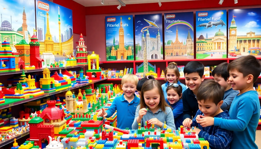 Unlock Your Child's Creativity with the Classic Pieces Bricks Block Building Model from Children Toys Store