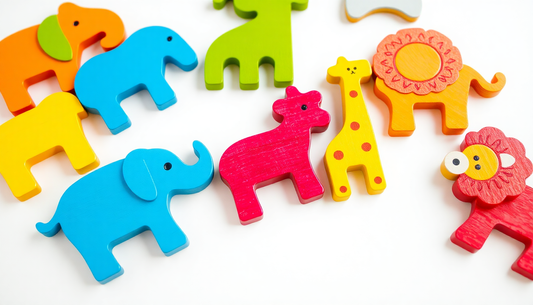 Unlock Your Child's Potential with the Enchanting Animal Wooden Sorters Puzzle from Children Toys Store