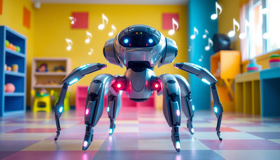 Discover the Mesmerizing Electric Can Sing And Dance Hexapod Robot Light Music Toys For Boys And Girls at ChildrenToysStore.com
