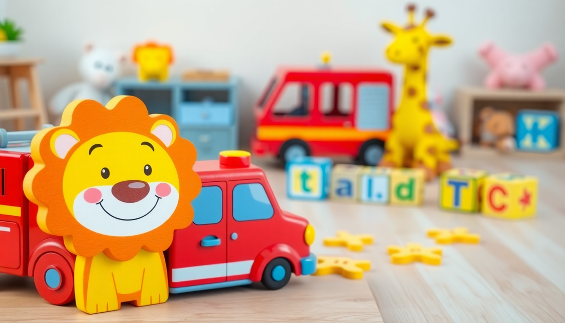 Unlock Your Child's Potential with Cartoon 3D Iron Animal/Traffic Baby Puzzles and Wooden Jigsaw Toys from ChildrenToyStore.com