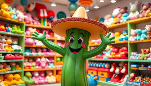 Discover the Dancing Cactus 120 Song Speaker Stuffed Toy at ChildrenToyStore.com