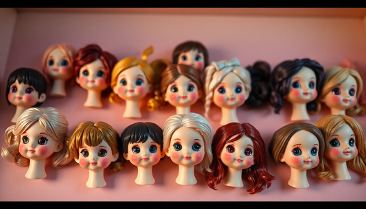 Discover the Perfect Doll Head for Your Child's 12CM Naked Body Mini at ChildrenToysStore.com
