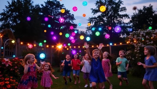 Unleash Outdoor Fun with the Fly Ball LED Beach Garden Game from Children Toys Store