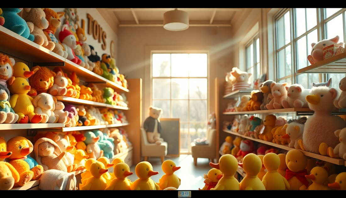 Discover the Comfort and Joy of the Morning Soft Toy 30cm Cute Plush Duck at Children Toys Store