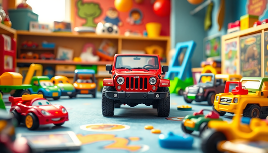 Discover the Best Simulation Jeep Children's Car Model Educational Toys at ChildrenToysStore.com