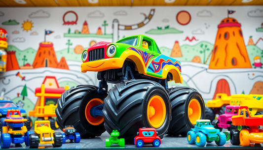 Discover the Thrilling World of Monstere Machines Car Toys at Children Toys Store