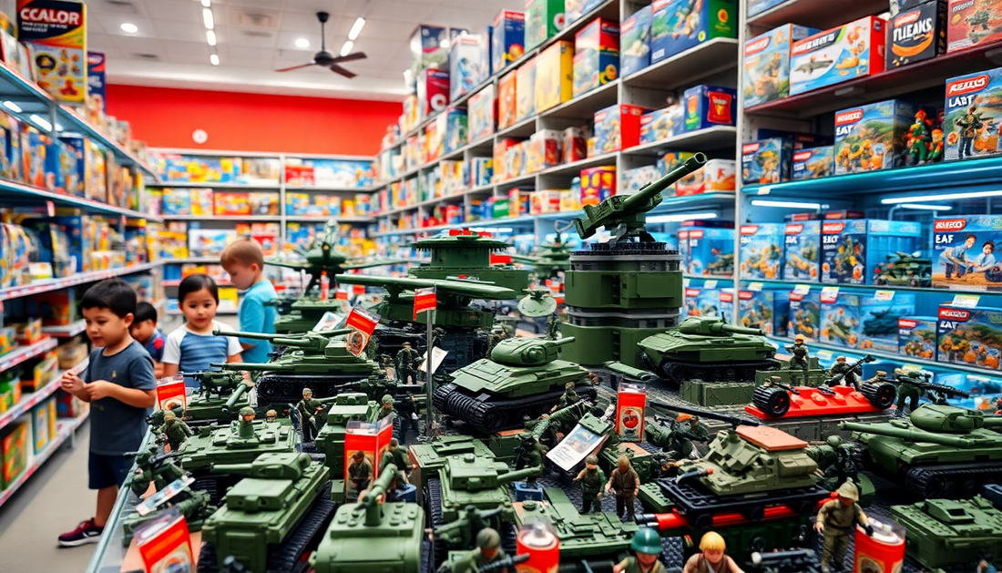 Unlock Your Child's Imagination with Military Weapons Accessories Blocks Toys at ChildrenToysStore.com