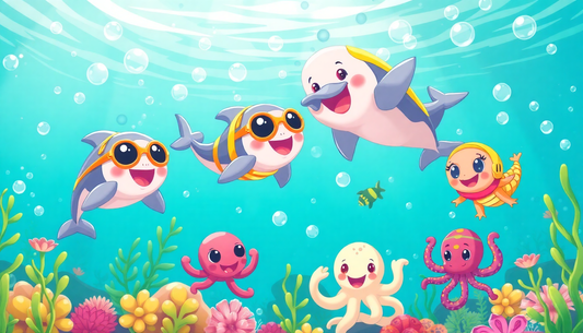 Discover the Joys of Cute Animals Swimming Water Toys at ChildrenToysStore.com