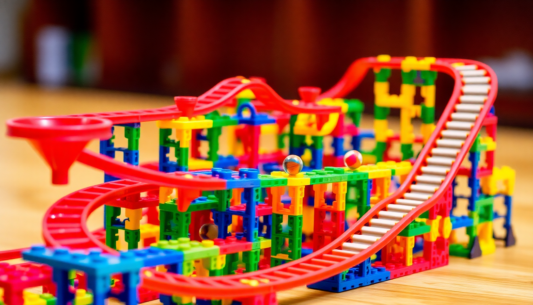 Discover the Endless Fun of Marble Race Run Block Big Size Building Blocks at ChildrenToyStore.com