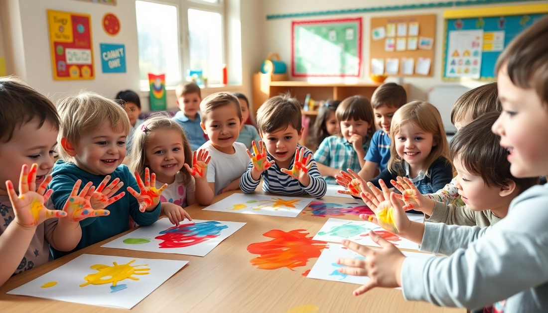 Discover the Best Kindergarten Finger Print Mud at ChildrenToyStore.com