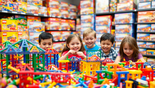 Unlock Your Child's Creativity with Model Building Blocks from ChildrenToysStore.com
