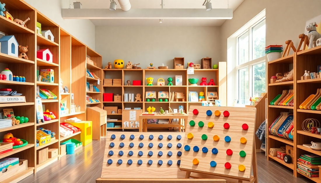 Unlock Your Child's Potential with the Wooden Montessori Shoe Robot Board from ChildrenToyStore.com