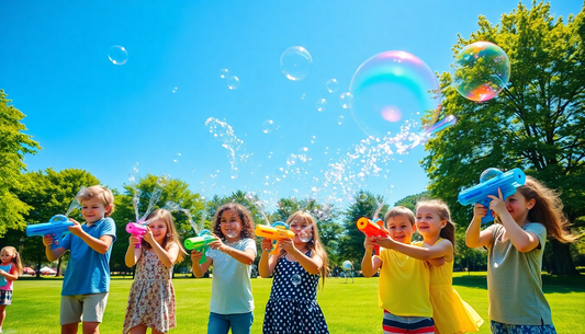 Unleash the Fun: Discover the 2-in-1 Bubble Gun Electric Bow and Arrow at ChildrenToysStore.com