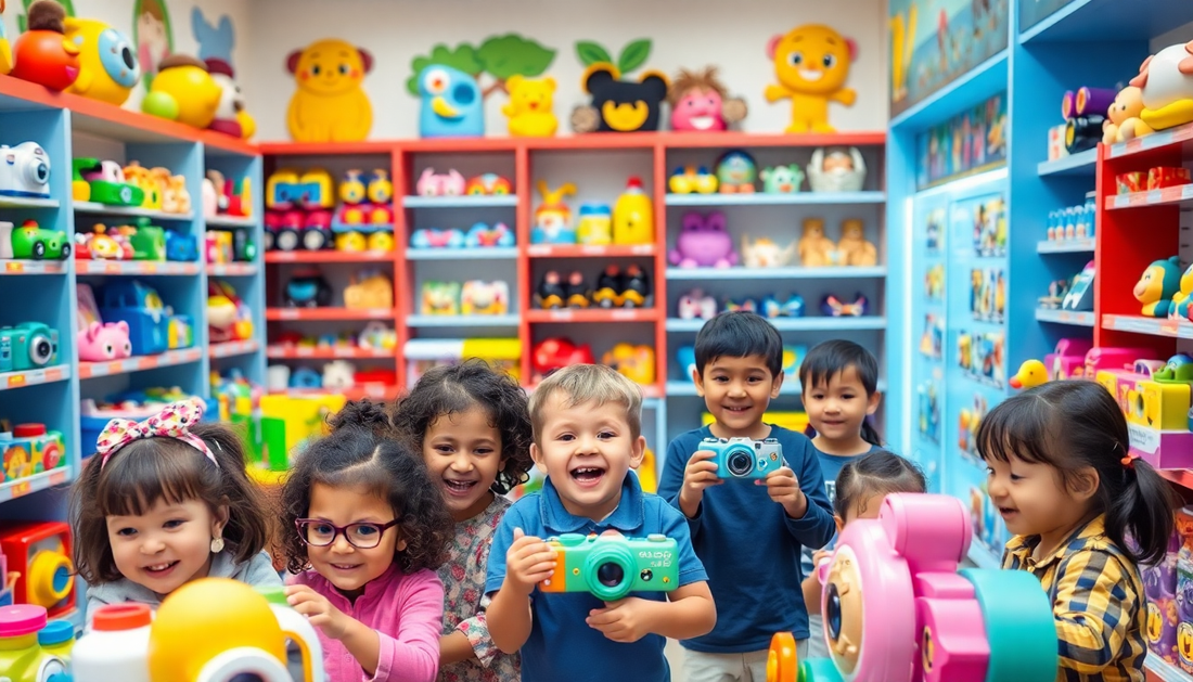 Unlock Your Child's Creativity with the Children Kids Camera from ChildrenToysStore.com