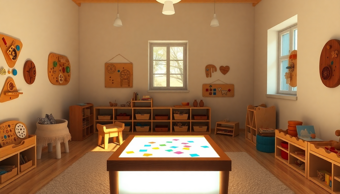 Unlock Your Child's Potential with Montessori Light Table Toys and Busy Board Games from Children Toys Store