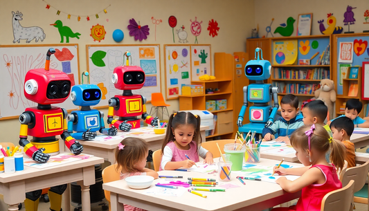 Unleash Your Child's Creativity with the Painting Robot at ChildrenToyStore.com