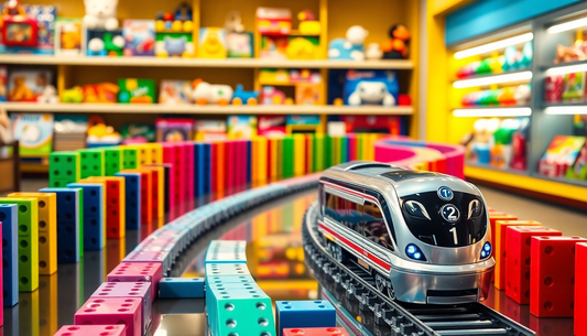 Automatic Licensing Of Dominoes To Launch Electric Trains at ChildrenToysStore.com