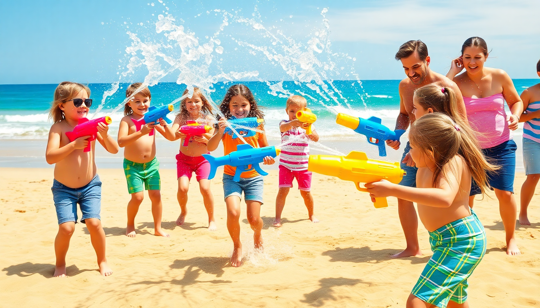 Unleash the Aquatic Mayhem: Automatic Electric Water Gun Toys Shark High Pressure Outdoor Summer Beach Toy Kids Adult Water Fight Pool Party Water Toy at ChildrenToysStore.com