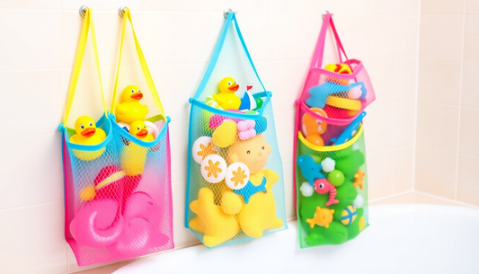 Unlock Bath Time Fun with the Perfect Baby Bath Toys Storage Bag