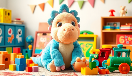 Discover the Cutest Dinosaur Plush Toy for Your Little Ones at ChildrenToyStore.com